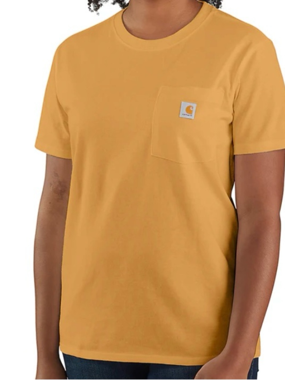 Carhartt Loose Fit Crewneck T-Shirt in Yellow